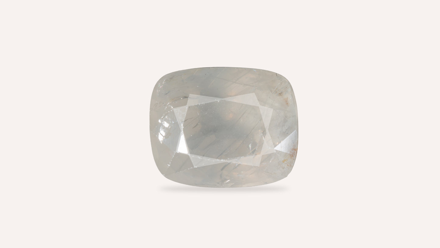 Natural White Sapphire 10.09 Carats