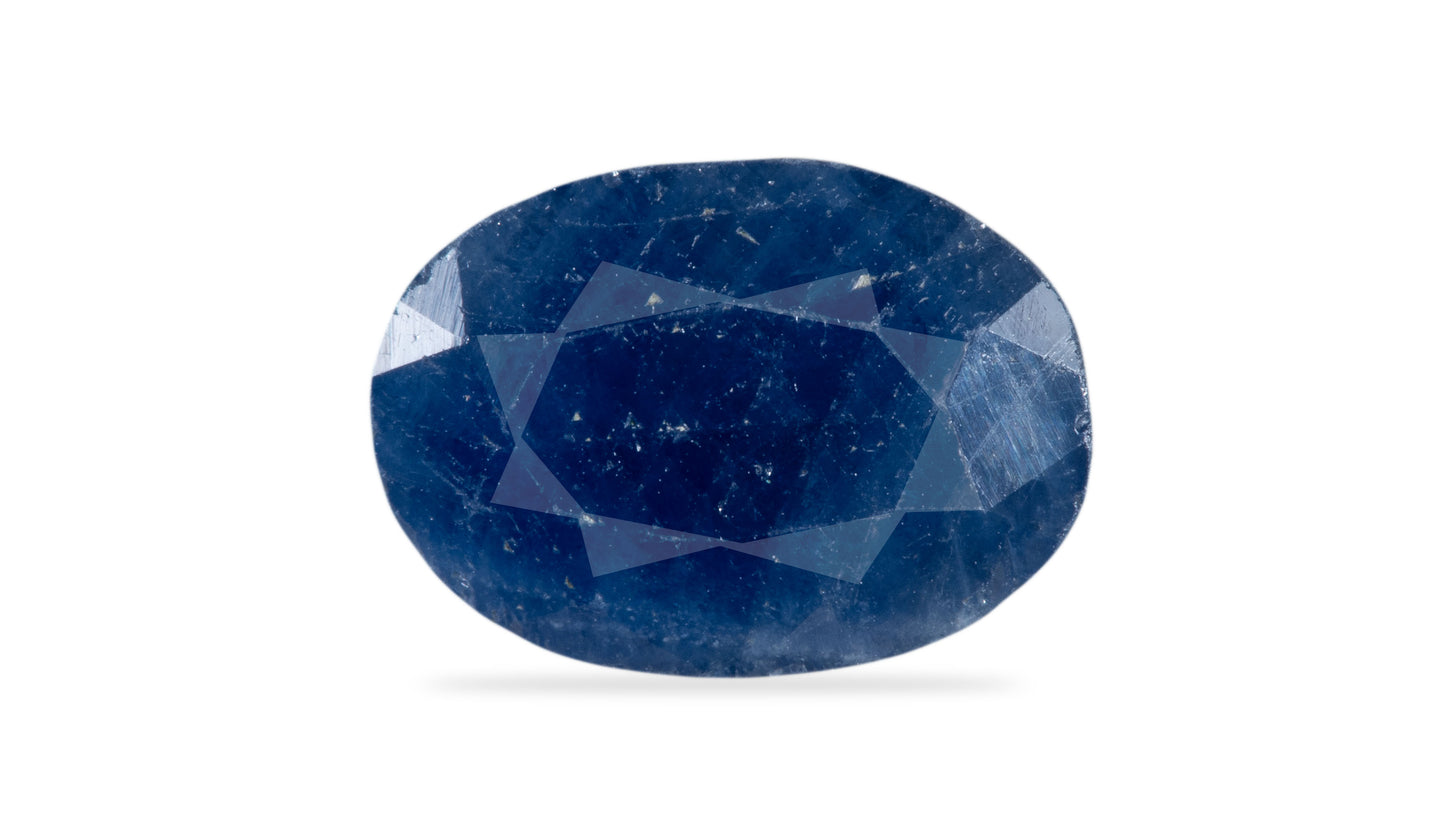 Natural Blue Sapphire (Neelam) 6.52 Carats