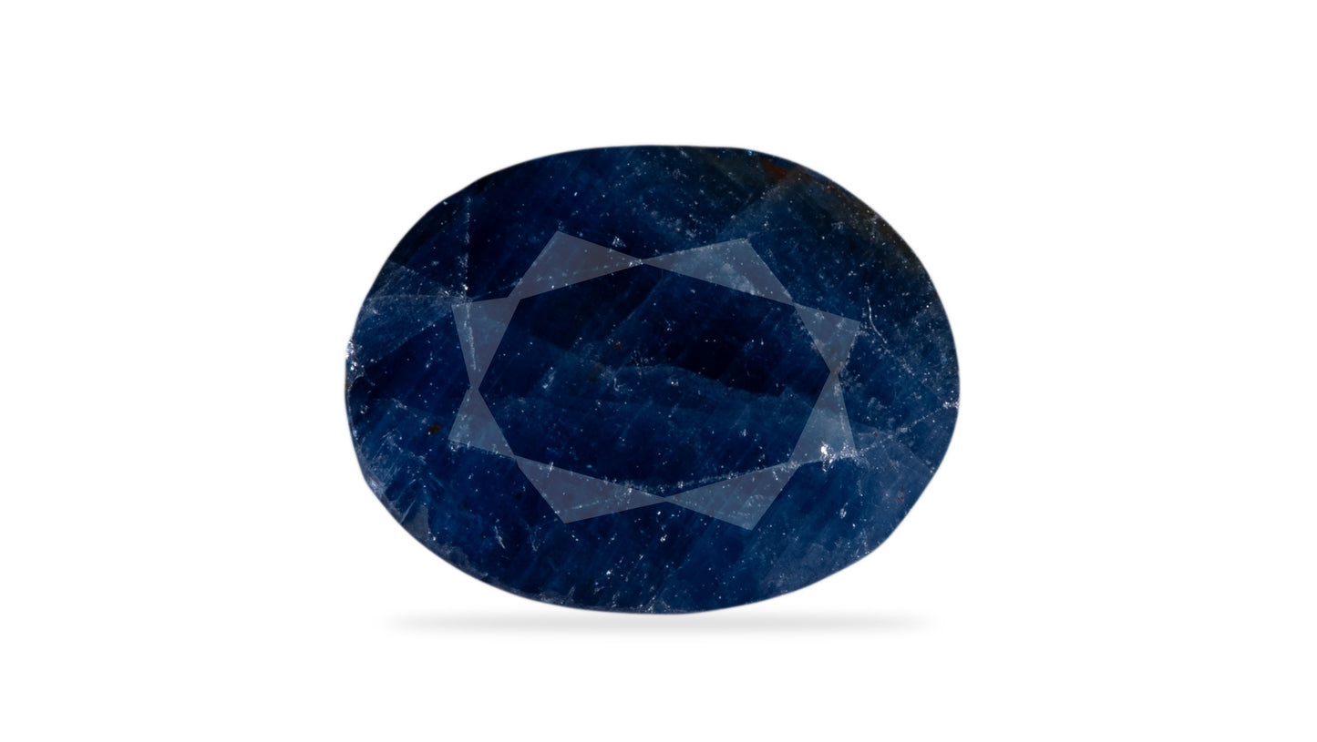 Natural Blue Sapphire (Neelam) 4.44 Carats