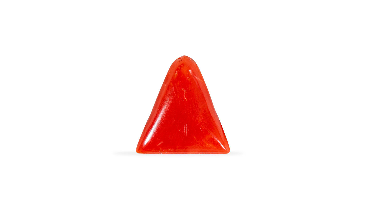 Natural Italian Red Coral (Moonga) 5.19 Carats