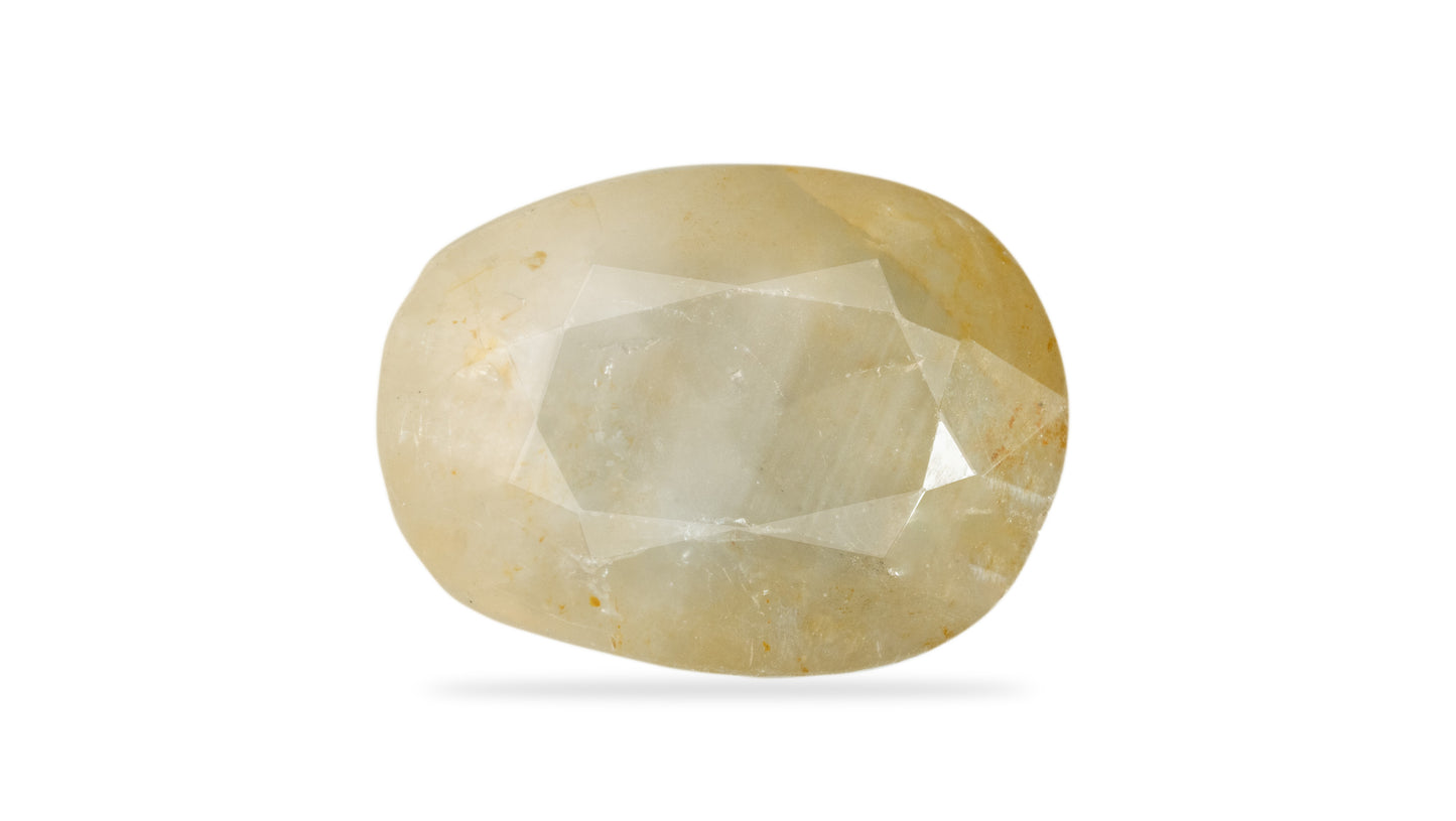 Natural Yellow Sapphire (Pukhraj) 5.38 Carats