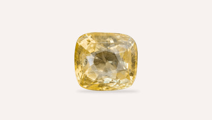 Natural Yellow Sapphire (Pukhraj) 7.54 Carats