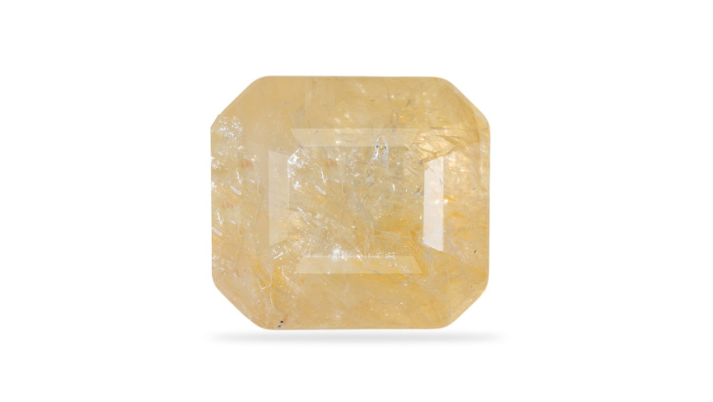 Natural Yellow Sapphire (Pukhraj) 8.24 Carats