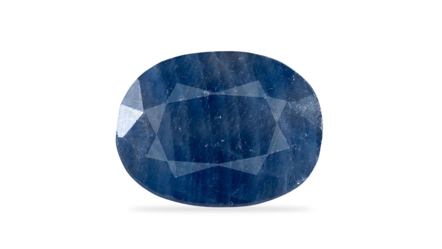 NATURAL BLUE SAPPHIRE (NEELAM) 7.69 CARATS