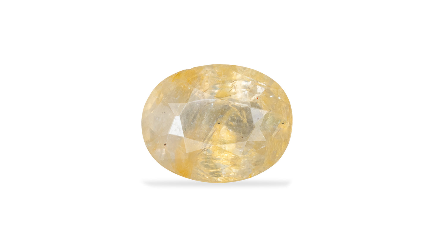 NATURAL YELLOW SAPPHIRE (PUKHRAJ) 3.99 CARATS