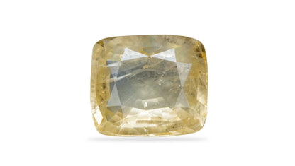 NATURAL YELLOW SAPPHIRE (PUKHRAJ) 7.87 CARATS