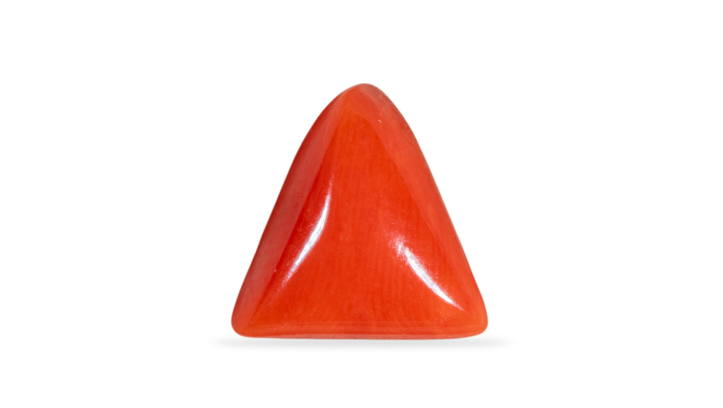 Natural Italian Red Coral (Moonga) 5.42 Carats