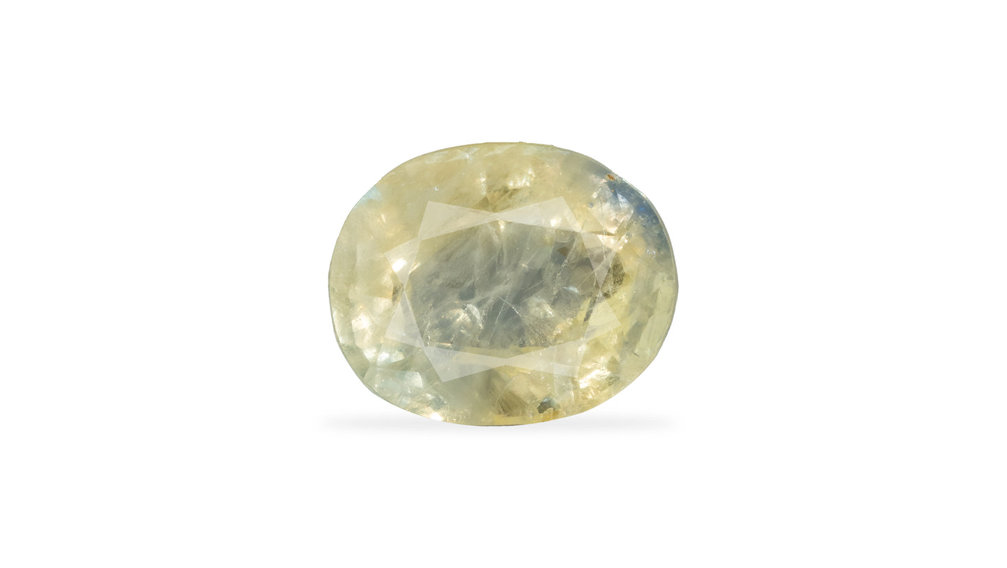 Natural Yellow Sapphire (Pukhraj) 4.68 Carats