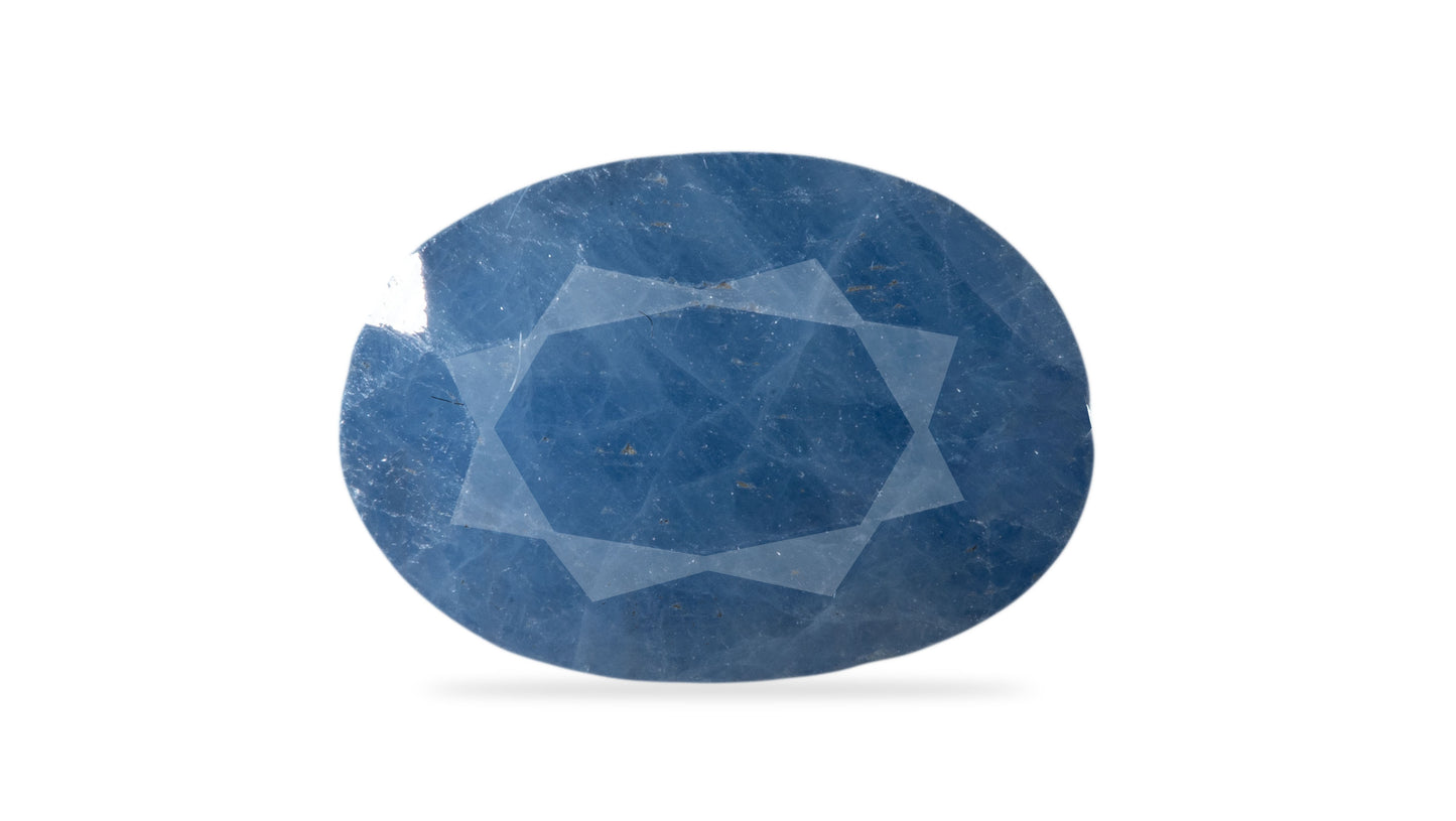 Natural Blue Sapphire (Neelam) 6.19 Carats