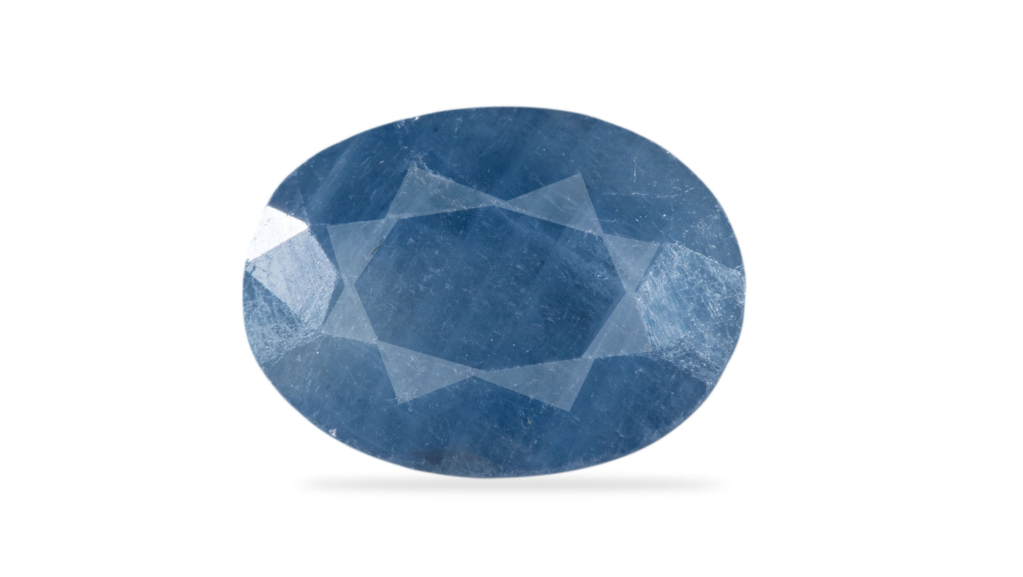 Natural Blue Sapphire (Neelam) 5.80 Carats