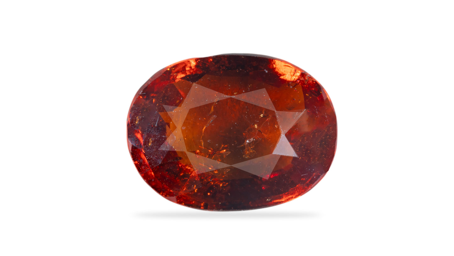 Natural Sri-Lankan Hessonite (Gomed) 5.63 Carats