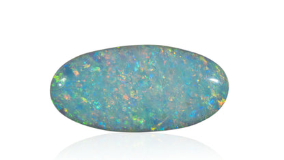 Natural Australian White Fire Opal 4.12 Carats