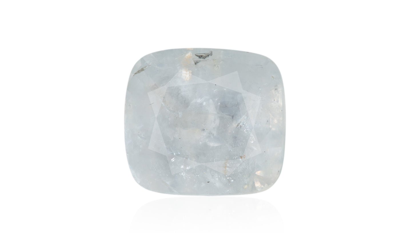 NATURAL WHITE SAPPHIRE 10.35 CARATS