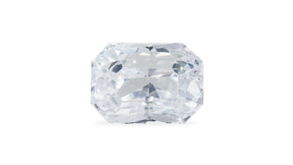 NATURAL WHITE SAPPHIRE 5.68 CARATS