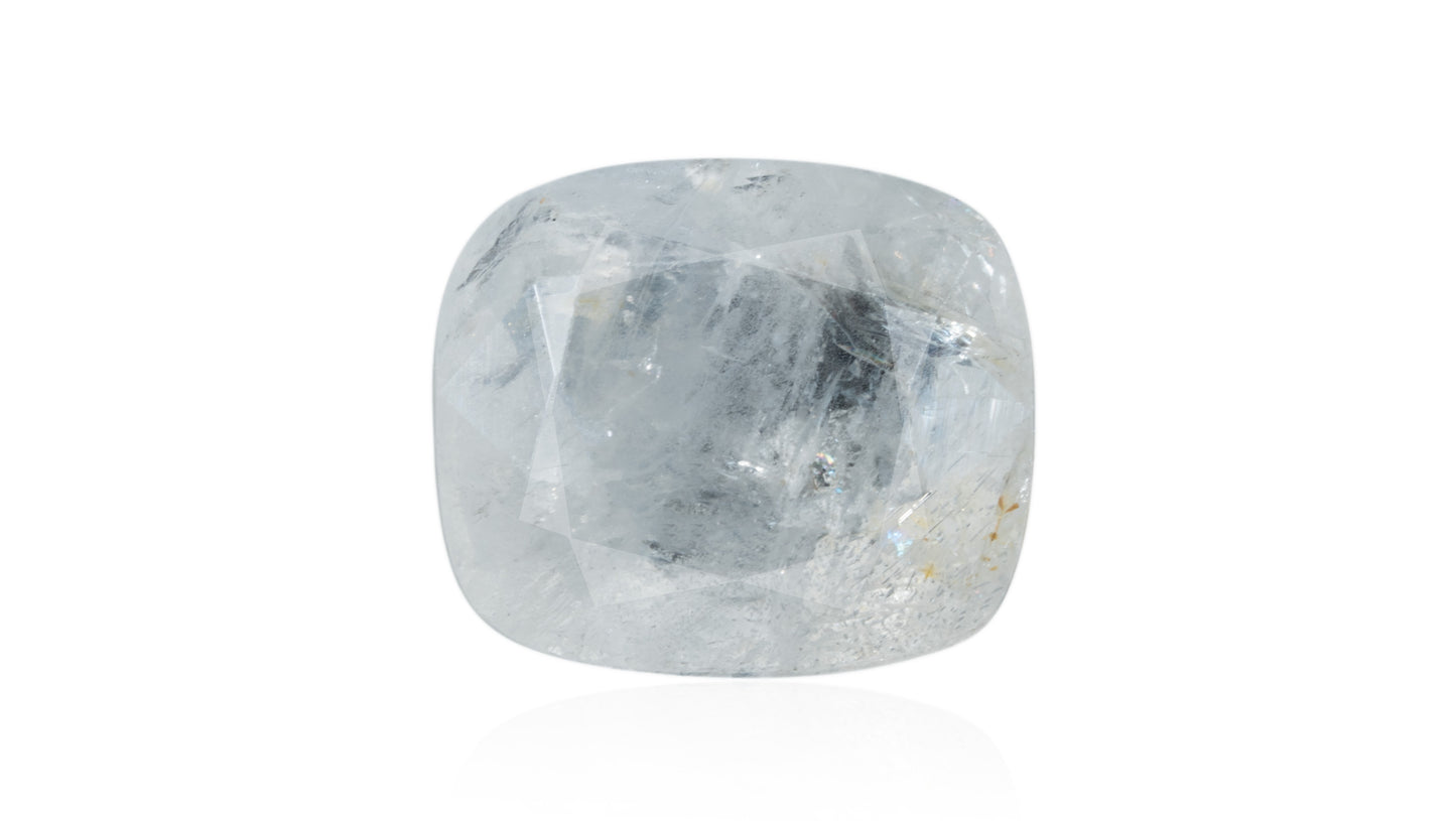 NATURAL WHITE SAPPHIRE 6.47 CARATS