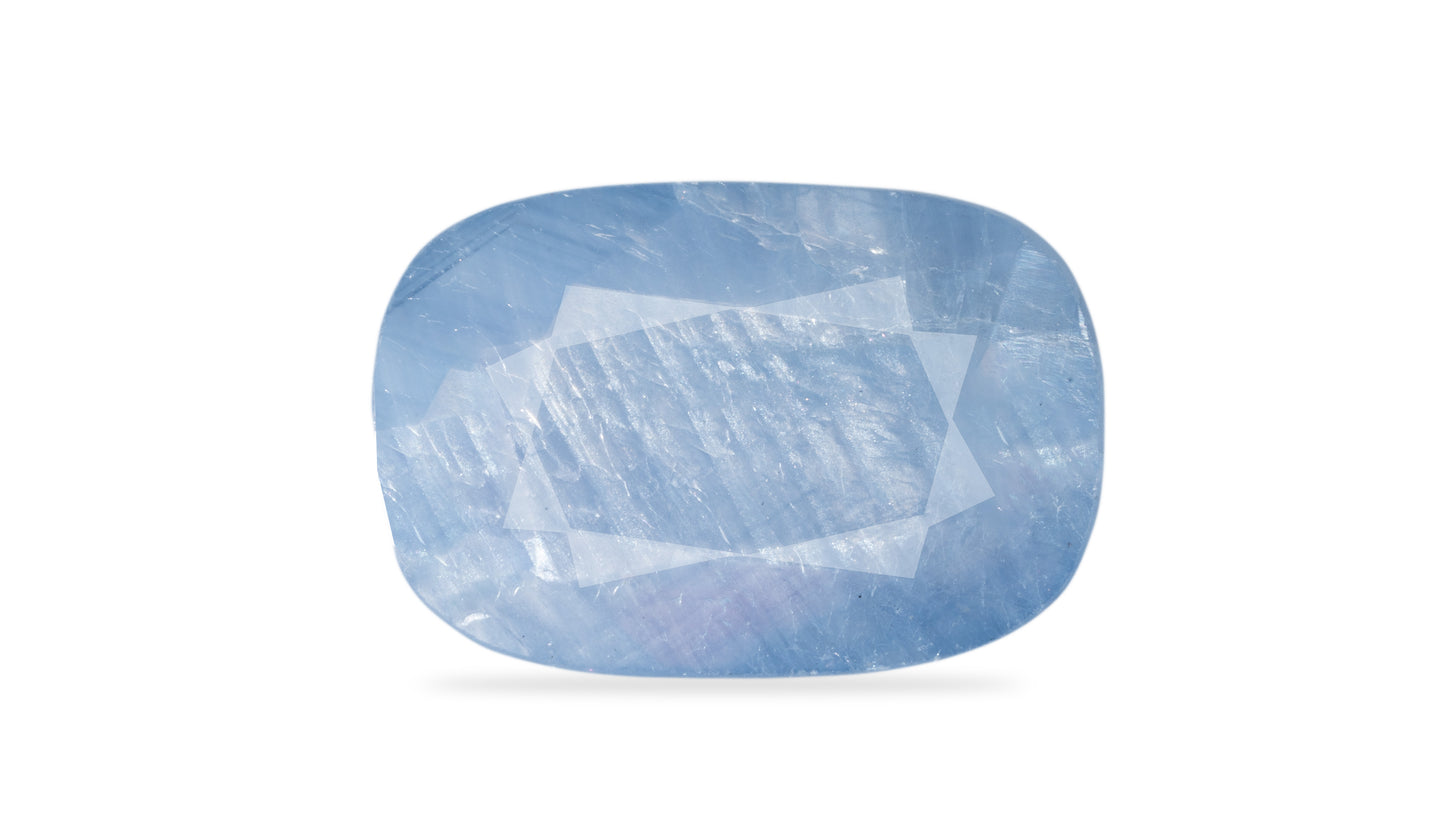 Natural Blue Sapphire (Neelam) 7.37 Carats