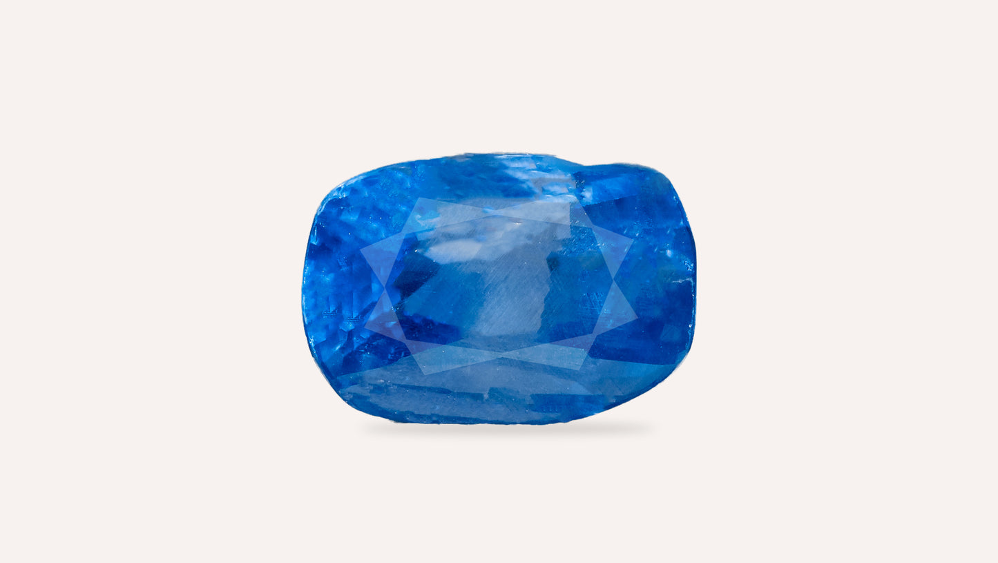 Natural Blue Sapphire (Neelam) 3.92 Carats