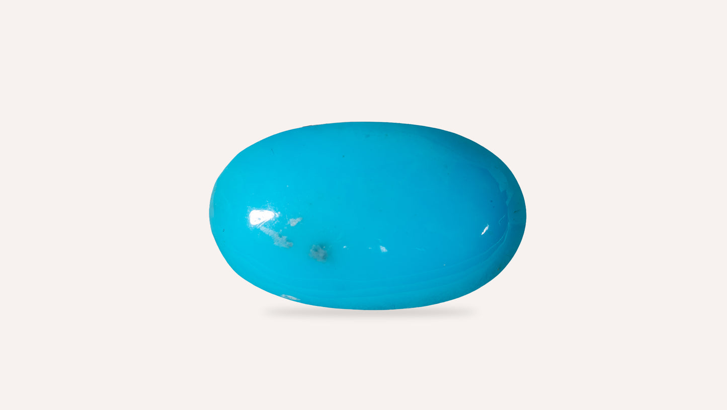 Natural Turquoise (Firoza) 6.15 Carats