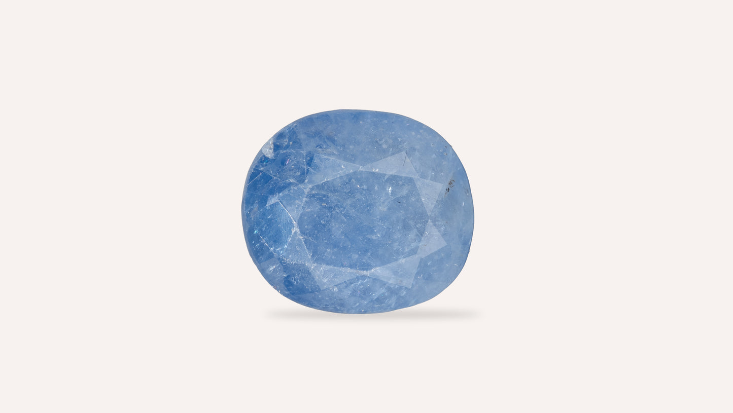 Natural Blue Sapphire (Neelam) 6.20 Carats
