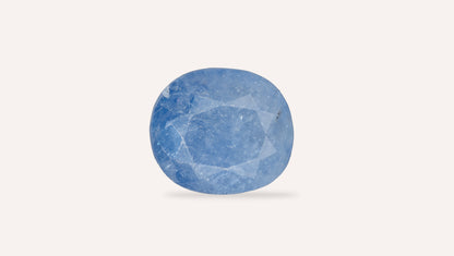 Natural Blue Sapphire (Neelam) 6.20 Carats