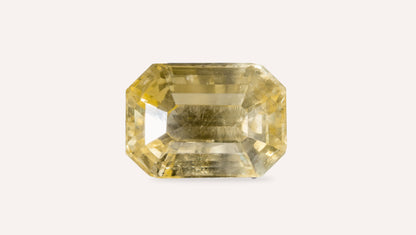 Natural Yellow Sapphire (Pukhraj) 7.95 Carats