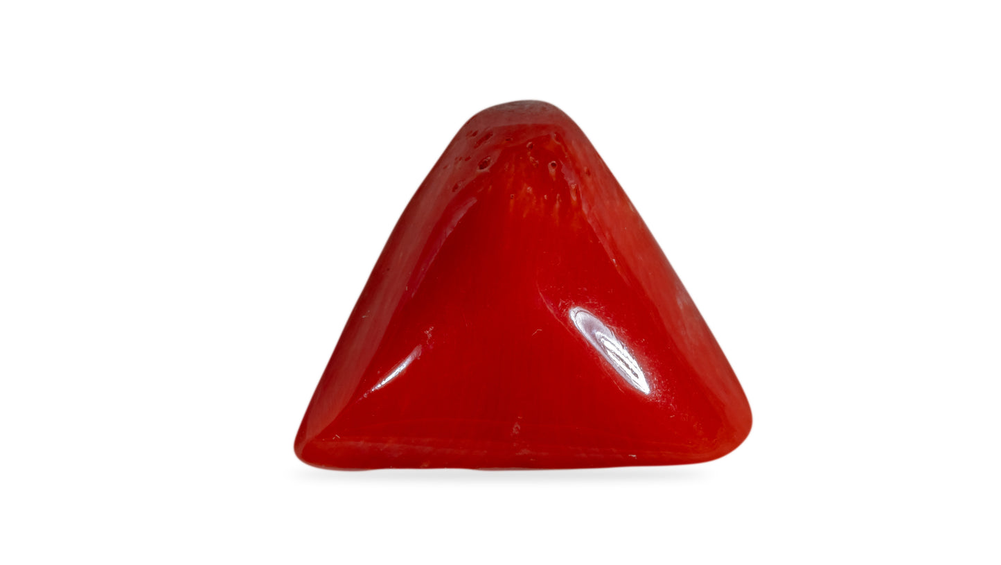 Natural Red Coral (Moonga) 8.01 Carats