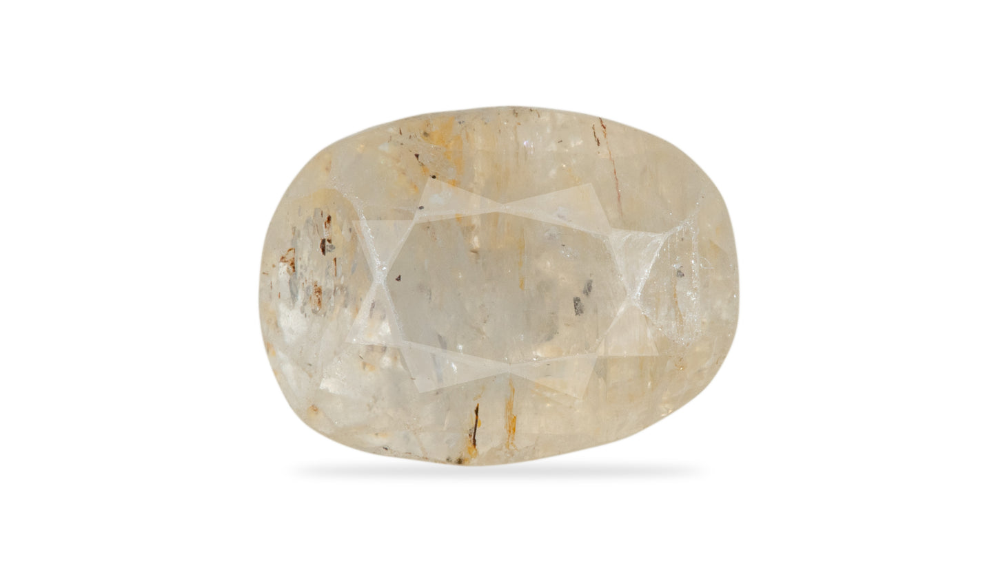 Natural Yellow Sapphire (Pukhraj) 6.65 Carats