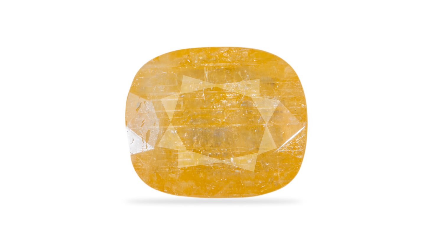 Natural Yellow Sapphire (Pukhraj) 8.89 Carats