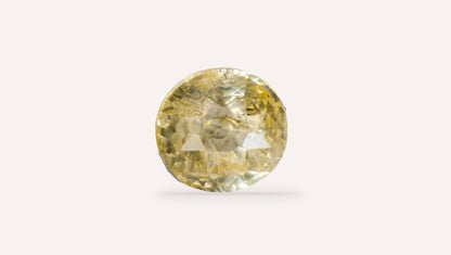 Natural Yellow Sapphire (Pukhraj) 5.47 Carats