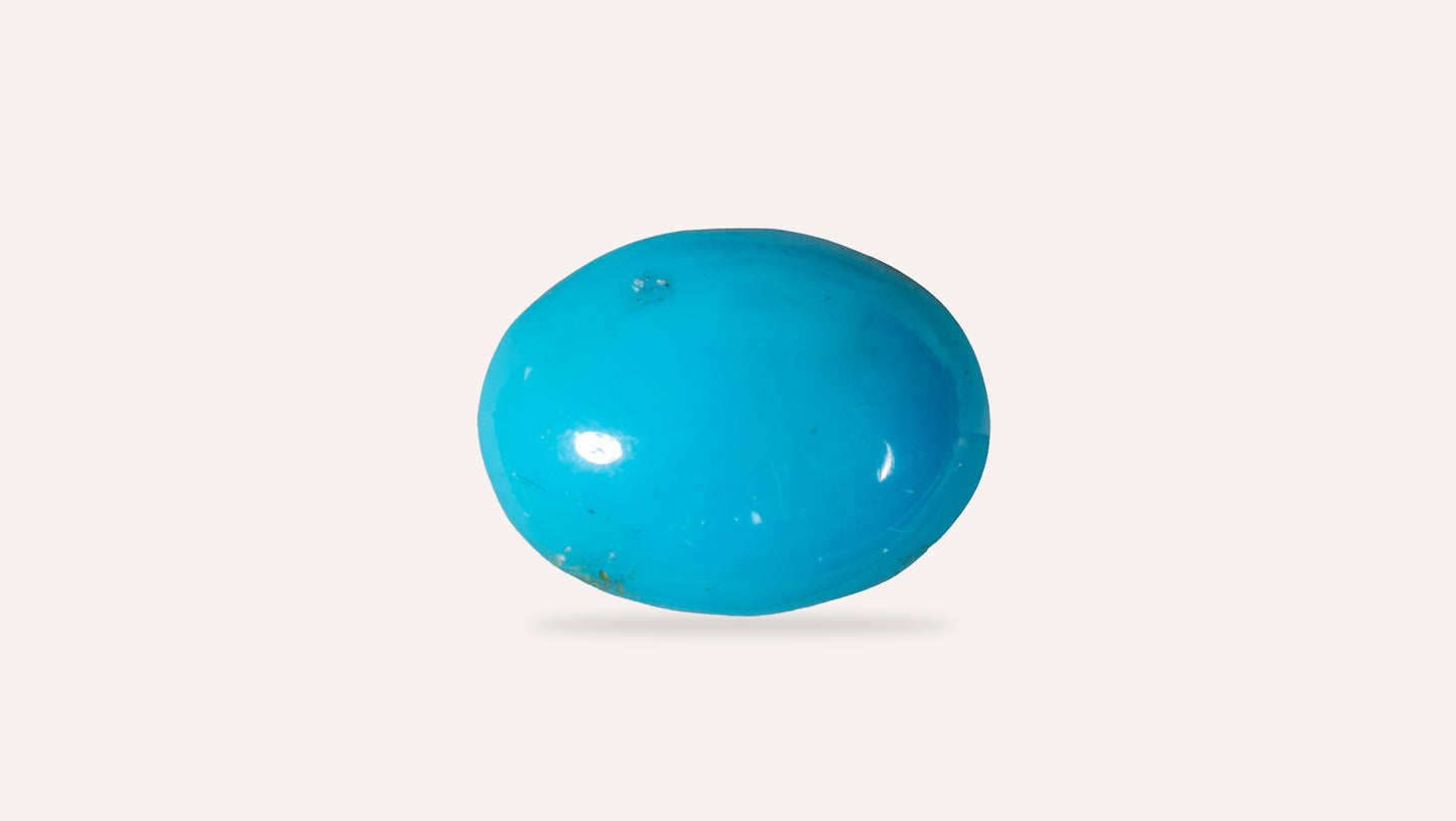 Natural Turquoise (Firoza) 5.84 Carats