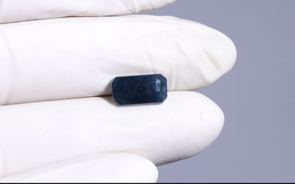 Natural Blue Sapphire (Neelam) 4.89 Carats