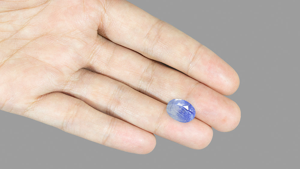 Kashmir Blue Sapphire (Neelam) 4.45 Carats