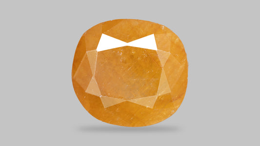 Natural Yellow Sapphire (Pukhraj) 12.04 Carats