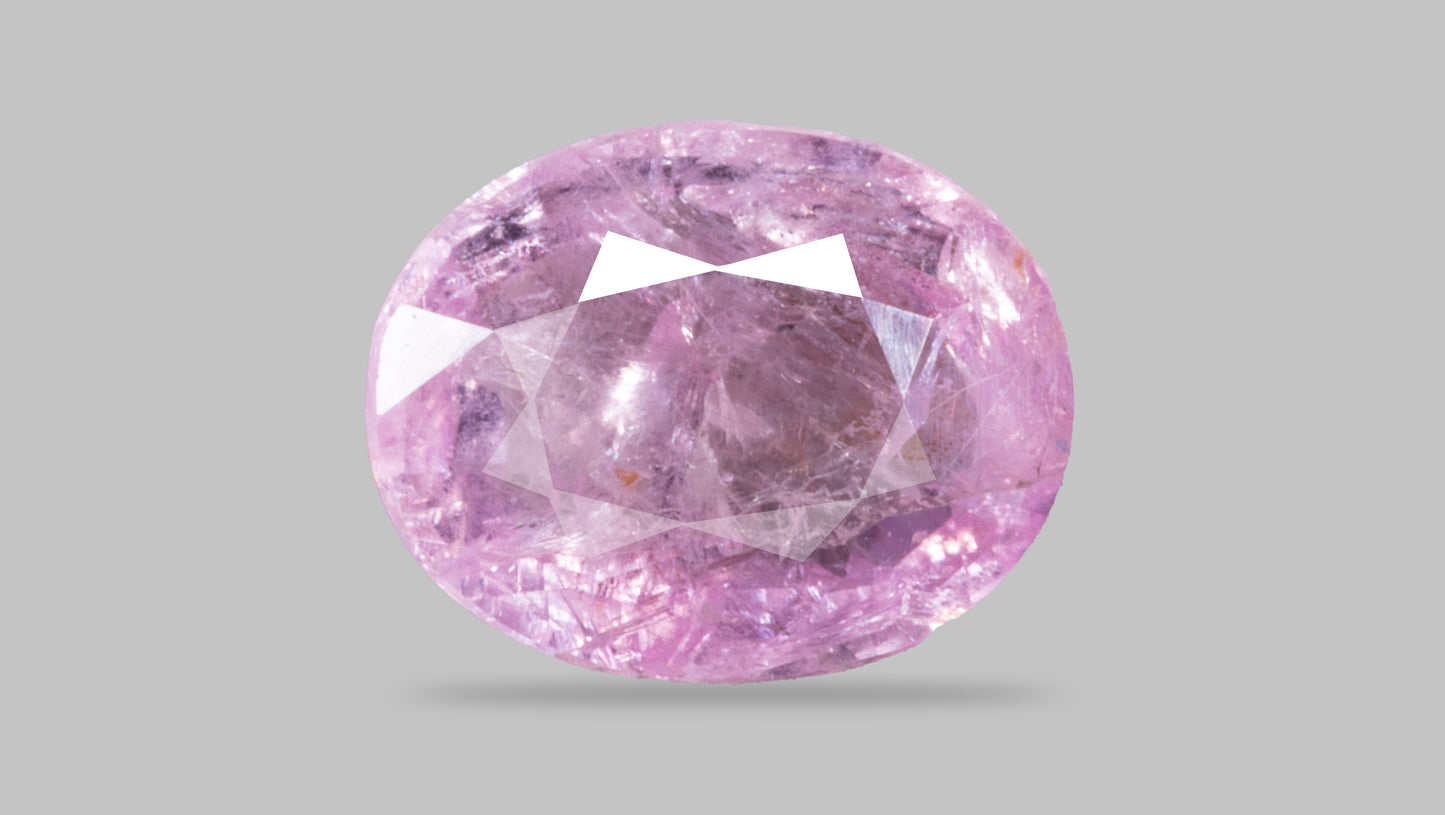 Natural Pink Sapphire 3.37 Carats