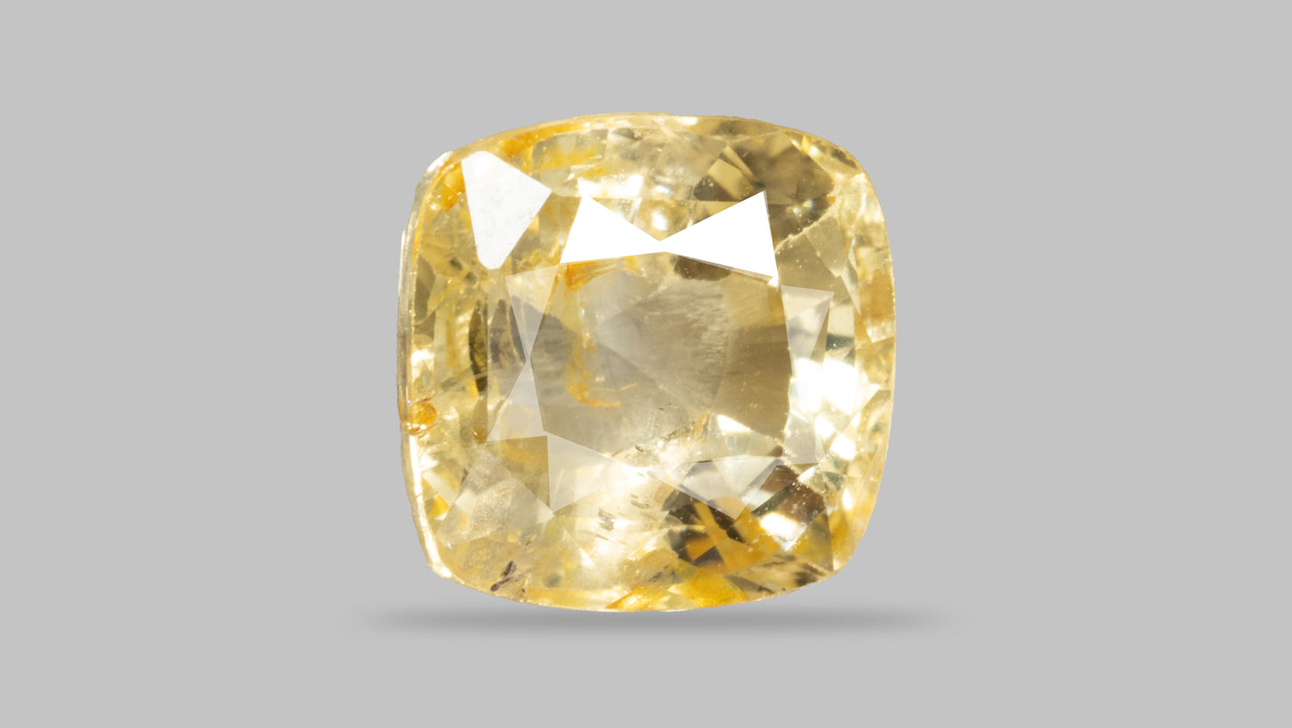 Natural Yellow Sapphire (Pukhraj) 2.10 Carats