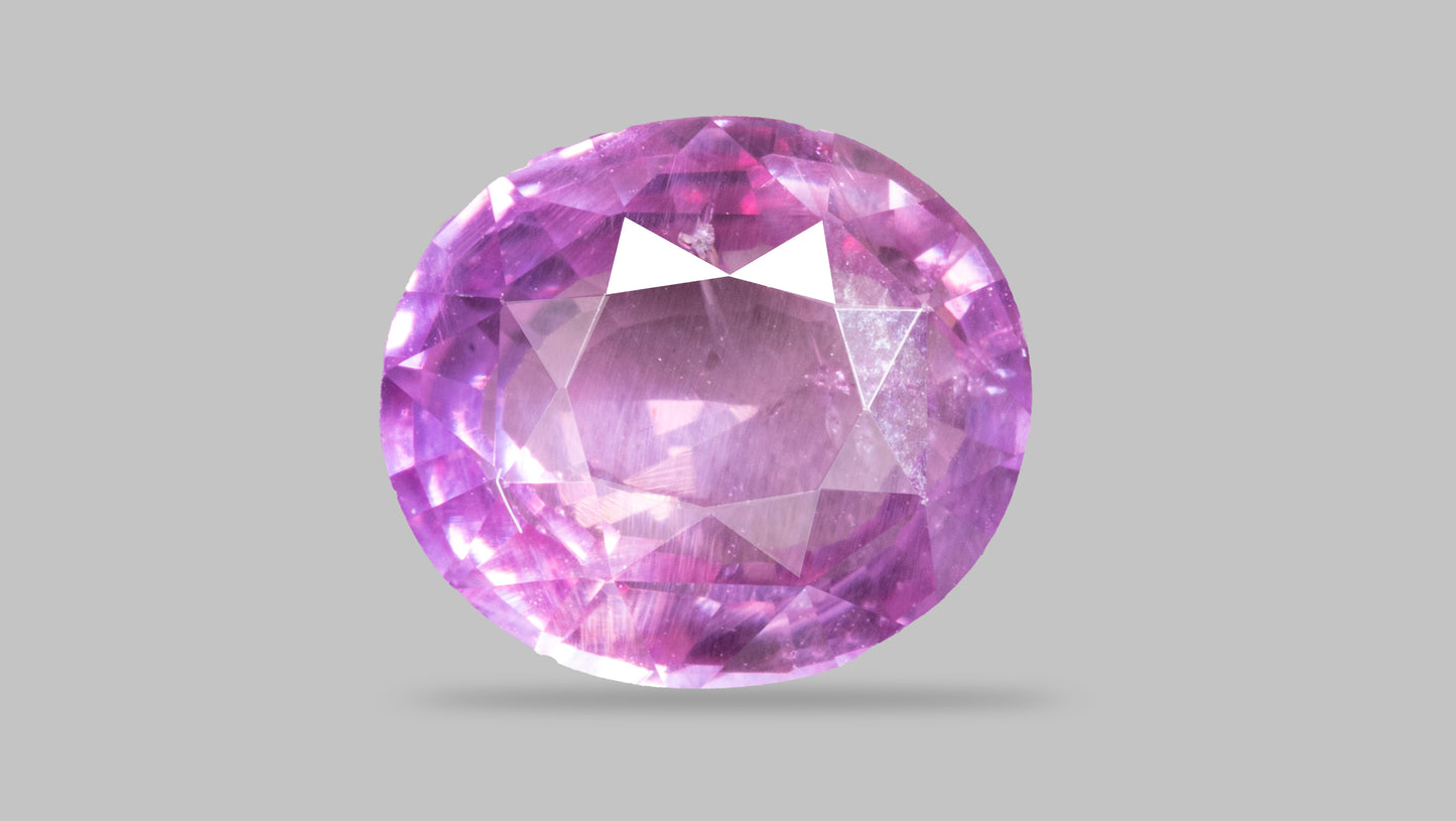 Natural Pink Sapphire 2.46 Carats