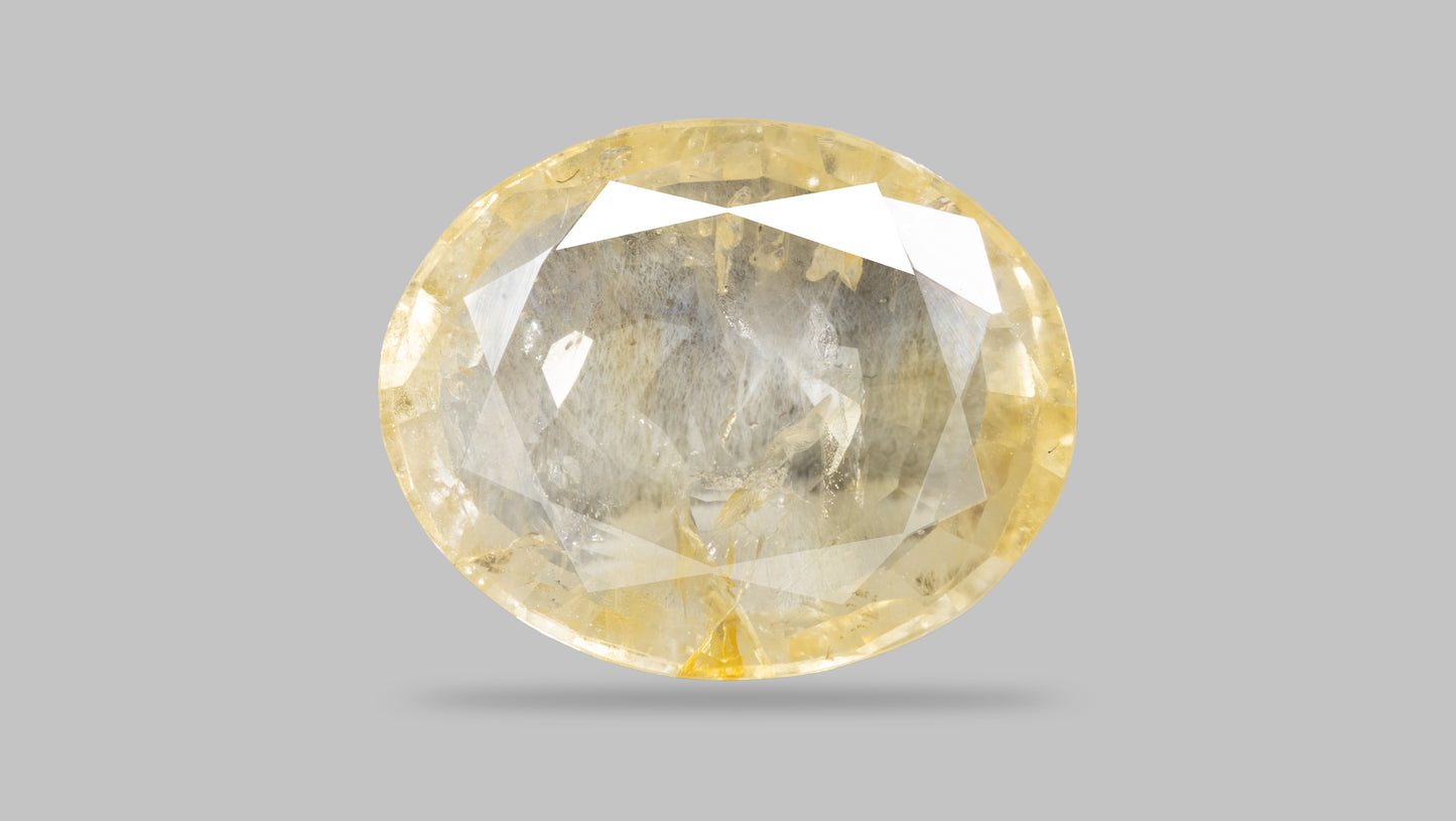 Natural Yellow Sapphire (Pukhraj) 5.67 Carats