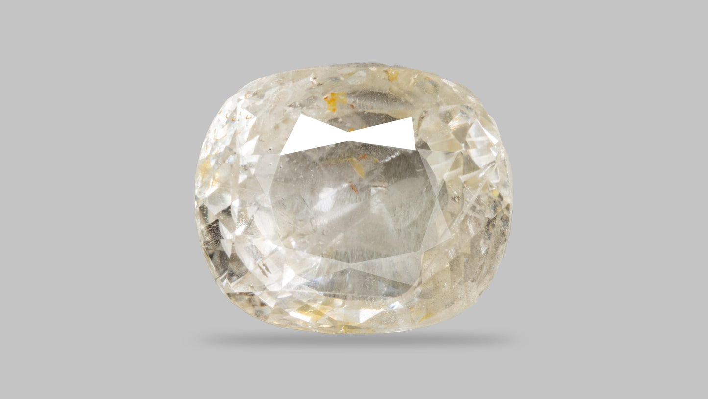 Natural Yellow Sapphire (Pukhraj) 6.13 Carats