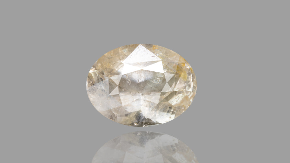 Natural Yellow Sapphire (Pukhraj) 7.37 Carats