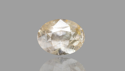 Natural Yellow Sapphire (Pukhraj) 7.37 Carats