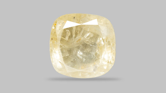 NATURAL YELLOW SAPPHIRE (PUKHRAJ) 3.48 CARATS