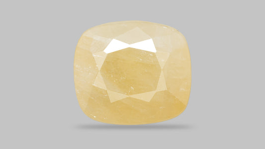 Natural Yellow Sapphire (Pukhraj) 12.96 Carats