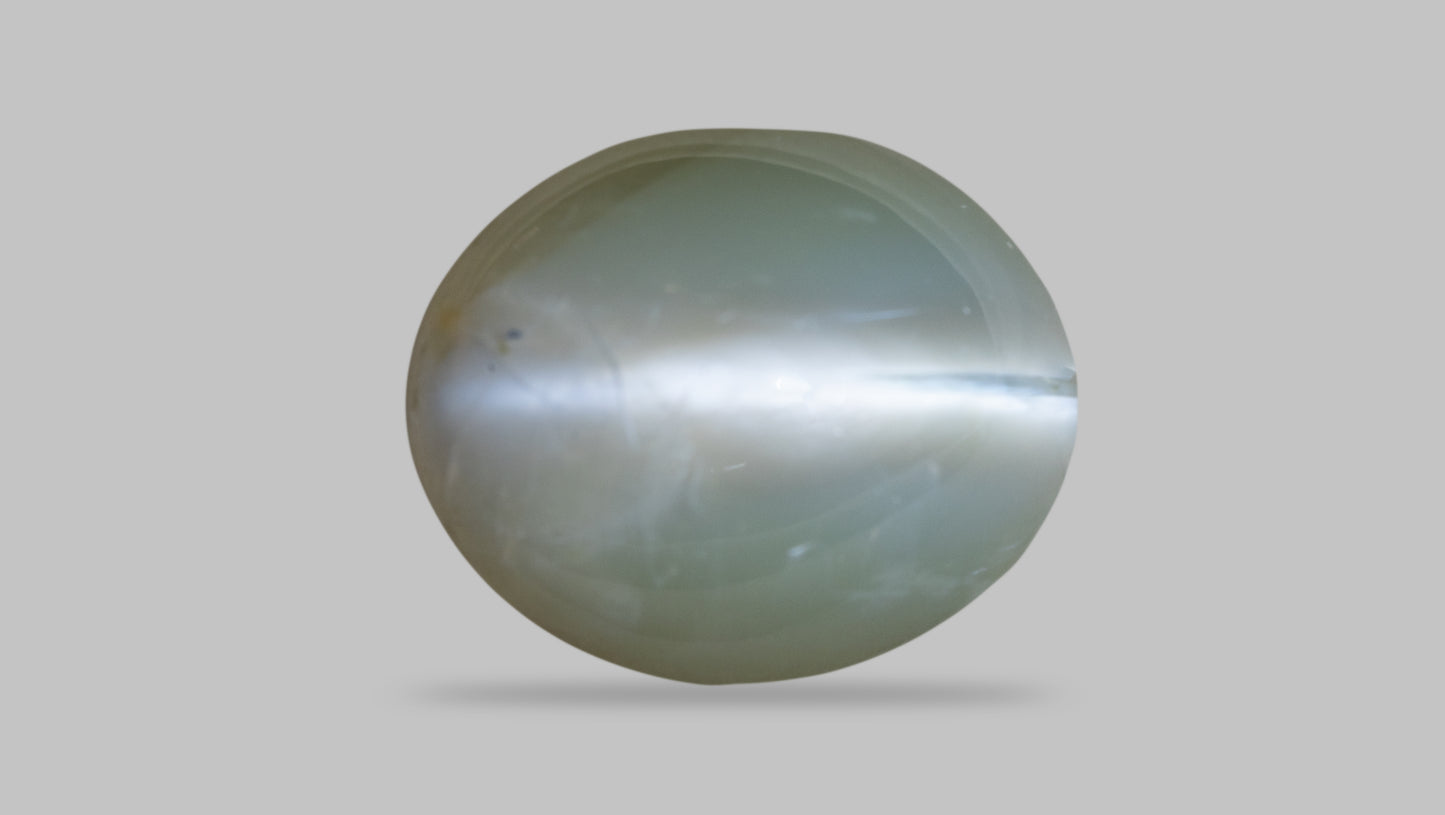 Natural Cat'S Eye (Lehsuniya) 7.74 Carats