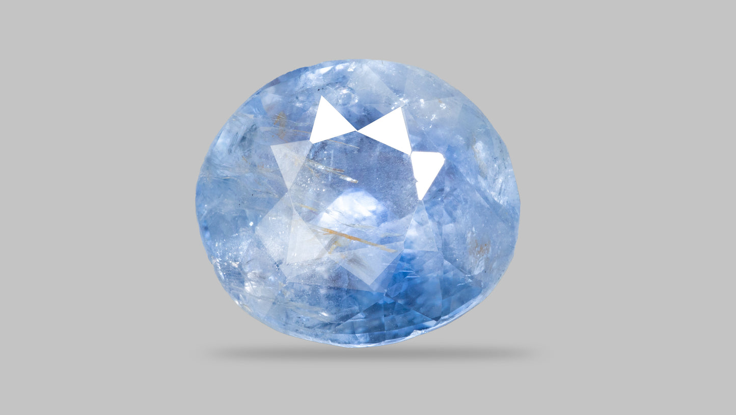 Natural Blue Sapphire (Neelam) 5.54 Carats