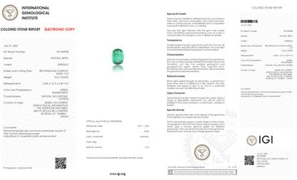 Natural Zambian Emerald (Panna) 5.32 Carats