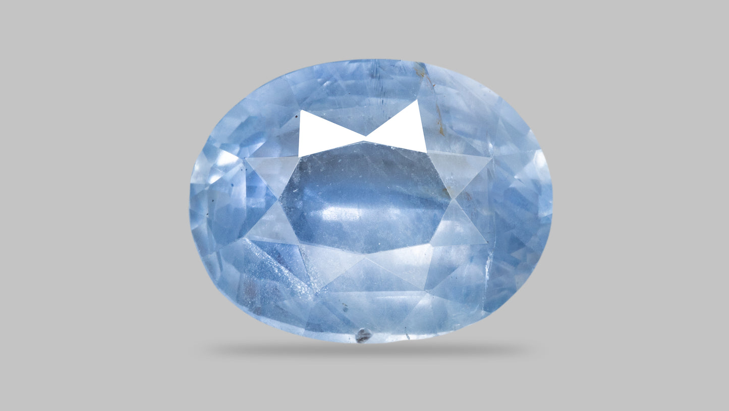 Natural Blue Sapphire (Neelam) 5.49 Carats