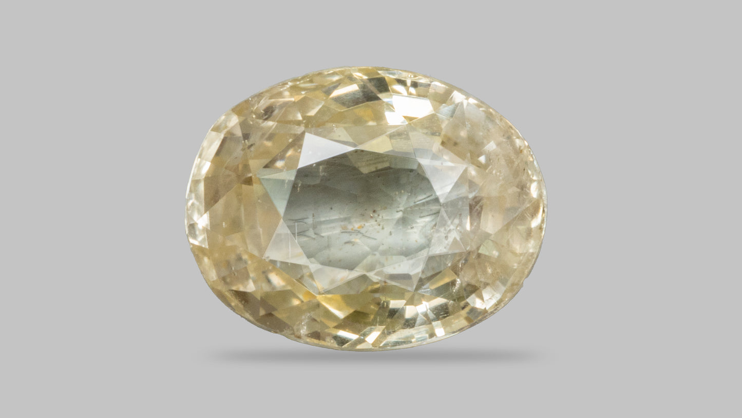 Natural Yellow Sapphire (Pukhraj) 2.63 Carats