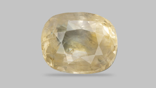 Natural Yellow Sapphire (Pukhraj) 6.37 Carats