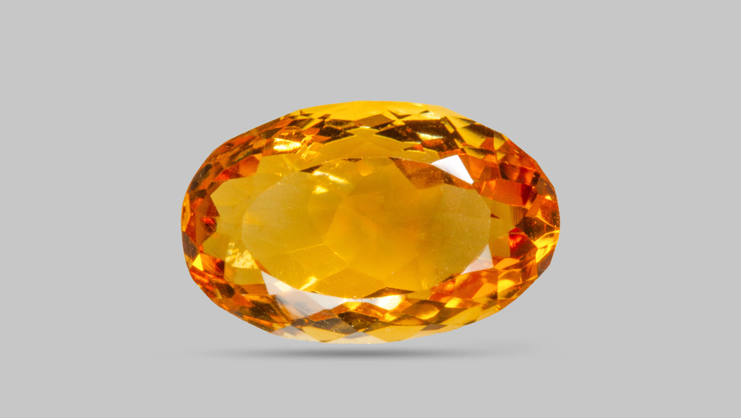 NATURAL CITRINE (SUNELA) 6.89 CARATS