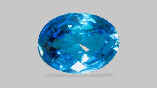 NATURAL BLUE TOPAZ 5.86 CARATS
